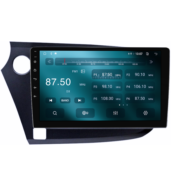 Navigatie dedicata Honda Insight 2009 -2014, 8GB RAM 128GB ROM, Octacore, Platforma TS18, Android 13, Display QLED 9”, Suporta camera 360º, DSP, Carplay&Android Auto, SIM 4G, Ventilator Activ [4]