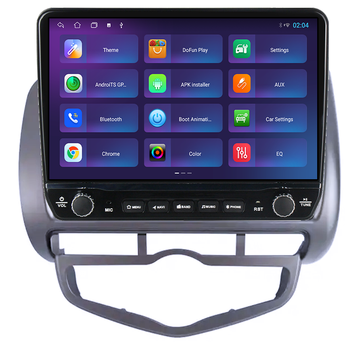 Navigatie dedicata Honda Jazz City 2002-2007 Tesla cu butoane rotative model 2024, 4GB RAM 64GB ROM, Procesor Quadcore, Android 14, Display QLED 10", DSP, Carplay&Android Auto [5]