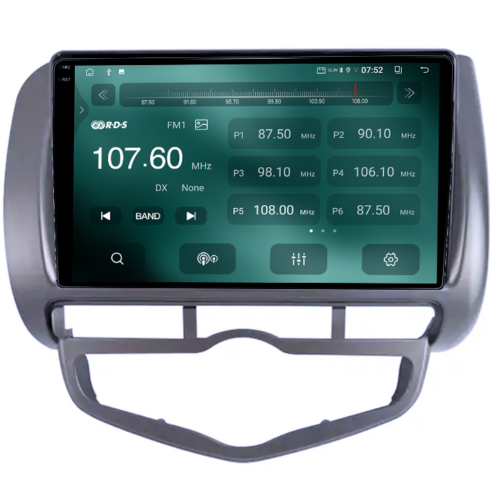 Navigatie dedicata Honda Jazz/City 2006, 4GB RAM 64GB ROM, Quadcore, Android 14, Display QLED 1K 9", DSP, Carplay&Android Auto, Suport camere AHD [3]