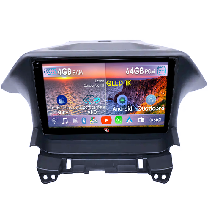 Navigatie dedicata Honda Odyssey 2009-2014, 4GB RAM 64GB ROM, Octacore, Android 14, Display QLED 1K 10", Carplay&Android Auto, SIM 4G, Ventilator Activ [1]