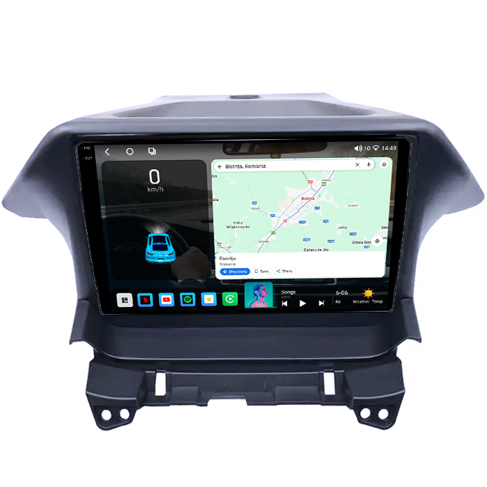 Navigatie dedicata Honda Odyssey 2009-2014, 4GB RAM 64GB ROM, Octacore, Android 14, Display QLED 1K 10", Carplay&Android Auto, SIM 4G, Ventilator Activ [2]