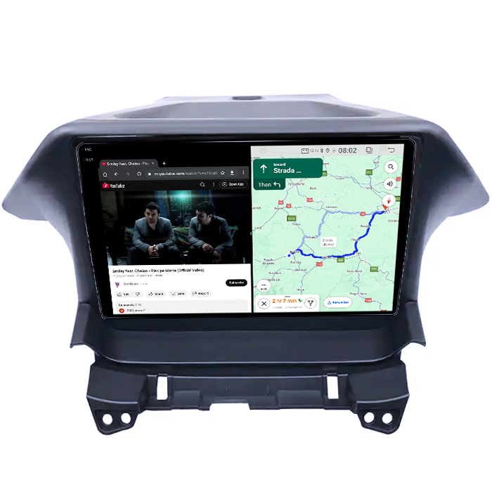 Navigatie dedicata Honda Odyssey 2009-2014, 4GB RAM 64GB ROM, Quadcore, Android 14, Display QLED 1K 10", DSP, Carplay&Android Auto, Suport camere AHD [4]