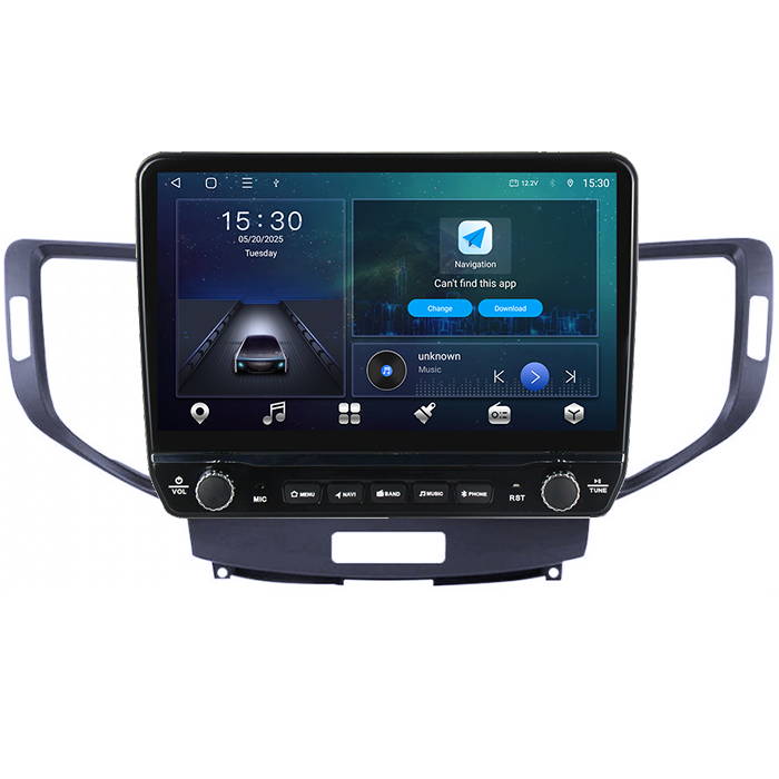 Navigatie dedicata Honda Spirior Tesla cu butoane rotative model 2024, 4GB RAM 64GB ROM, Procesor Quadcore, Android 14, Display QLED 10", DSP, Carplay&Android Auto [6]