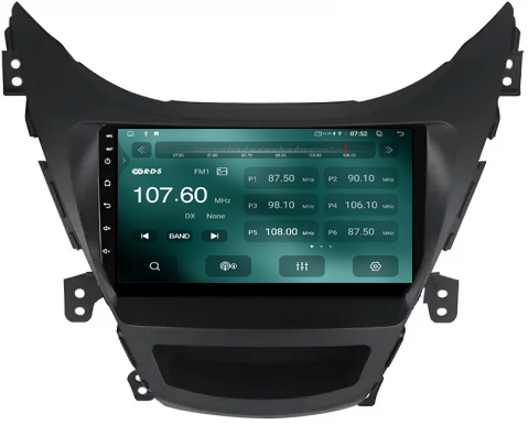 Navigatie dedicata Hyundai Avante 2013-2016, 4GB RAM 64GB ROM, Procesor Qualcomm Octacore, Android 14, Rezolutie 2K, Display QLED 9", DSP, Carplay&Android Auto, SIM [3]