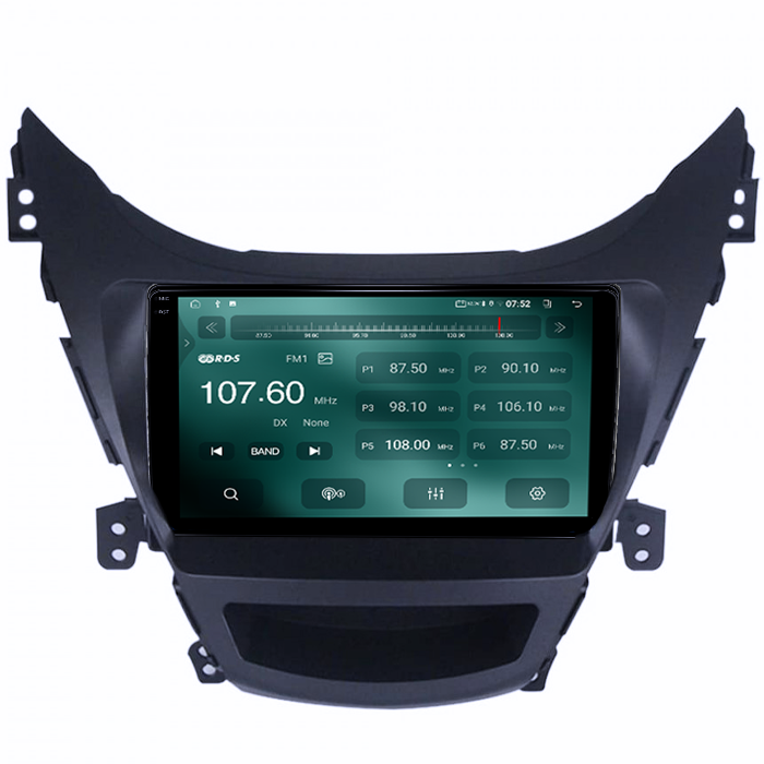 Navigatie dedicata Hyundai Elantra 2011-2016, 4GB RAM 64GB ROM, Quadcore, Android 14, Display QLED  9", DSP, Carplay&Android Auto, Suport camere AHD [4]