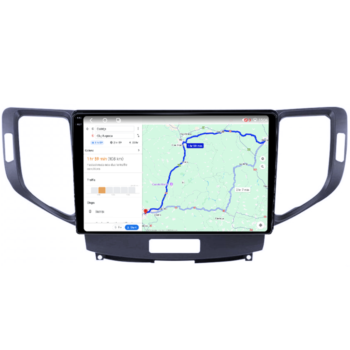 Navigatie dedicata Honda Spirior, 4GB RAM 64GB ROM, Octacore, Android 14, Display QLED 1K 9", Carplay&Android Auto, SIM 4G, Ventilator Activ [4]
