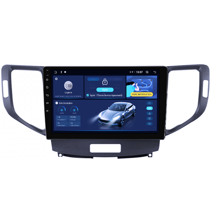 Navigatie dedicata Honda Spirior, 8GB RAM 128GB ROM, Octacore, Platforma TS18, Android 14, Display QLED 9”, Suporta camera 360º, DSP, Carplay&Android Auto, SIM 4G, Ventilator Activ [1]