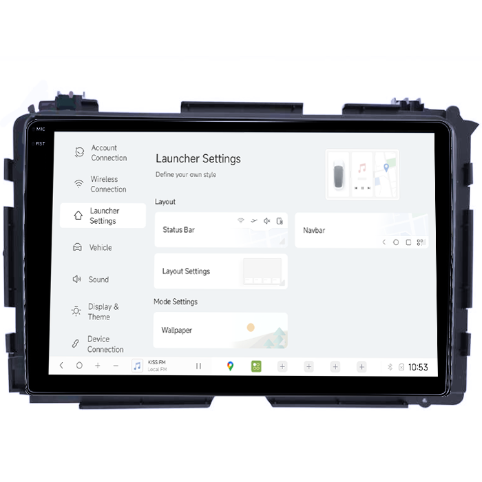 Navigatie dedicata Honda Vezel 2014/HR-V/XR-V, DUDU3, 4GB RAM 64GB ROM, Octacore, Platforma 8581, Android, Display QLED 9", DSP, Carplay&AndroidAuto [5]