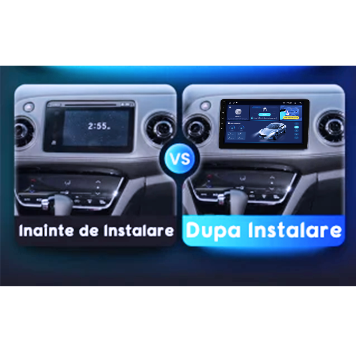 Navigatie dedicata Honda Vezel 2014/HR-V/XR-V, DUDU3, 4GB RAM 64GB ROM, Octacore, Platforma 8581, Android, Display QLED 9", DSP, Carplay&AndroidAuto [6]