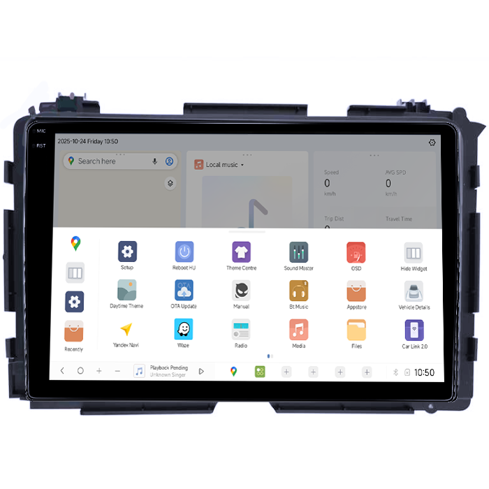 Navigatie dedicata Honda Vezel 2014/HR-V/XR-V, DUDU3, 4GB RAM 64GB ROM, Octacore, Platforma 8581, Android, Display QLED 9", DSP, Carplay&AndroidAuto [3]