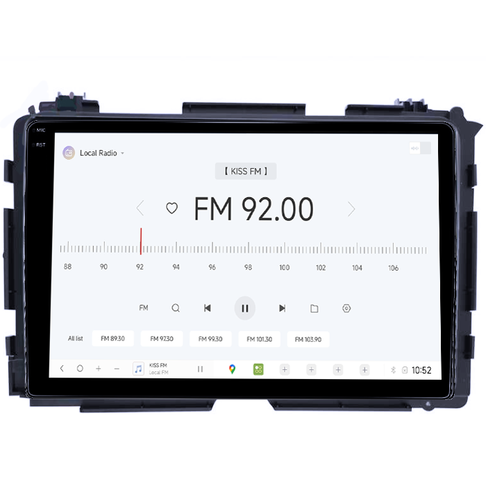 Navigatie dedicata Honda Vezel 2014/HR-V/XR-V, DUDU3, 4GB RAM 64GB ROM, Octacore, Platforma 8581, Android, Display QLED 9", DSP, Carplay&AndroidAuto [4]