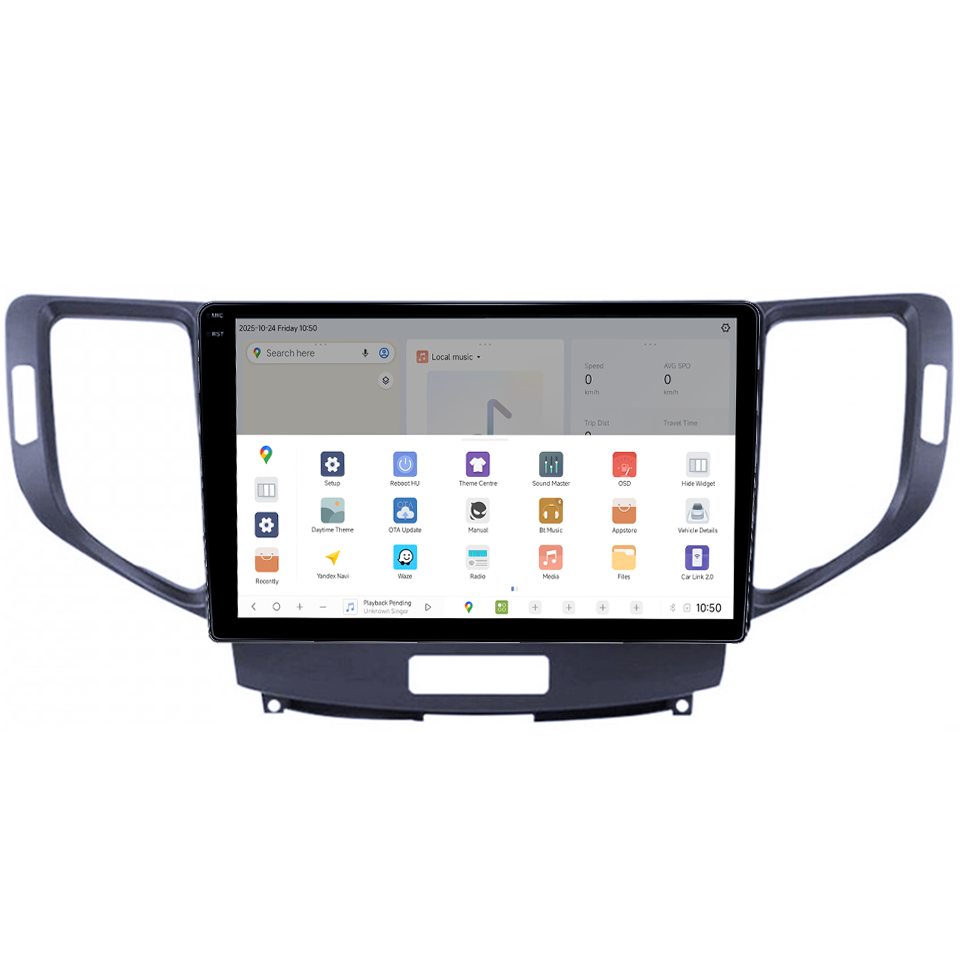 Navigatie dedicata Honda Spirior, DUDU3, 4GB RAM 64GB ROM, Octacore, Platforma 8581, Android, Display QLED 9", DSP, Carplay&AndroidAuto [3]
