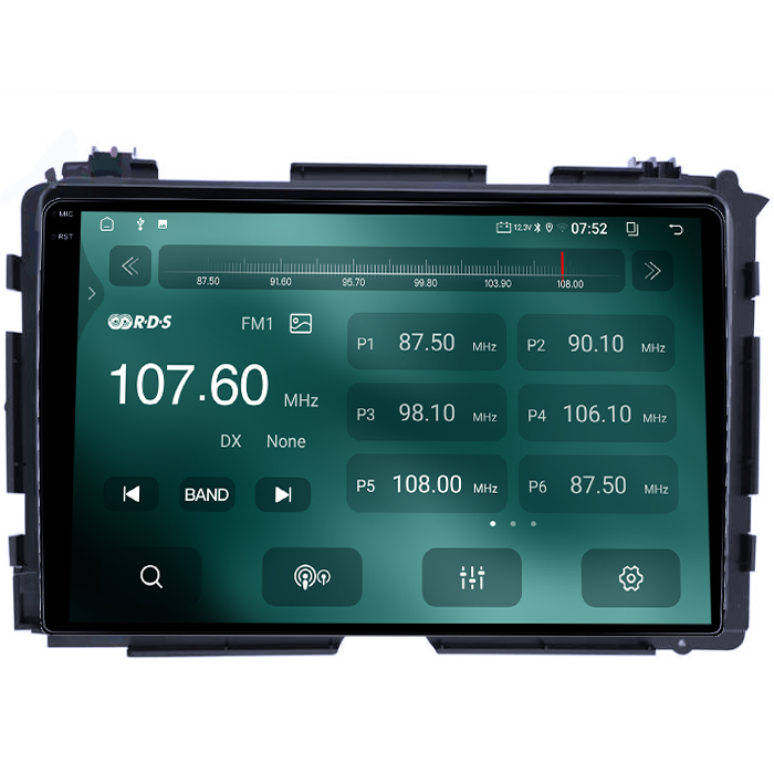 Navigatie dedicata Honda Vezel 2014/HR-V/XR-V, 4GB RAM 64GB ROM, Quadcore, Android 14, Display QLED 1K 9", DSP, Carplay&Android Auto, Suport camere AHD [3]