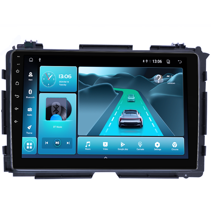 Navigatie dedicata Honda Vezel 2014/HR-V/XR-V, 8GB RAM 128GB ROM, Octacore, Platforma TS18, Android 13, Display QLED 9”, Suporta camera 360º, DSP, Carplay&Android Auto, SIM 4G, Ventilator Activ [3]
