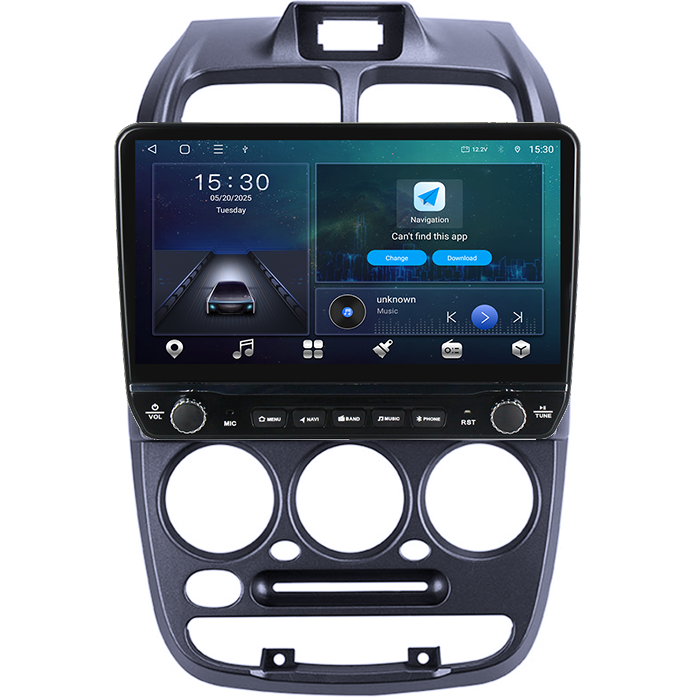 Navigatie dedicata Hyundai Accent 1999 Tesla cu butoane rotative model 2024, 4GB RAM 64GB ROM, Procesor Quadcore, Android 14, Display QLED 10", DSP, Carplay&Android Auto [5]