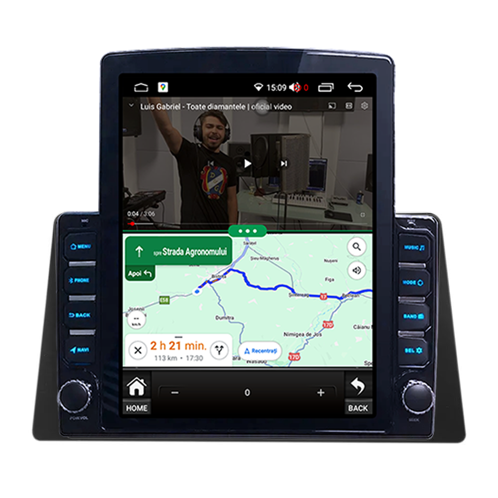 Navigatie dedicata Honda ZR-V 2022 Tesla Style, 4GB RAM 64GB ROM, Procesor Quadcore, Android 14, Display QLED 9.7", DSP, Carplay&Android Auto [5]