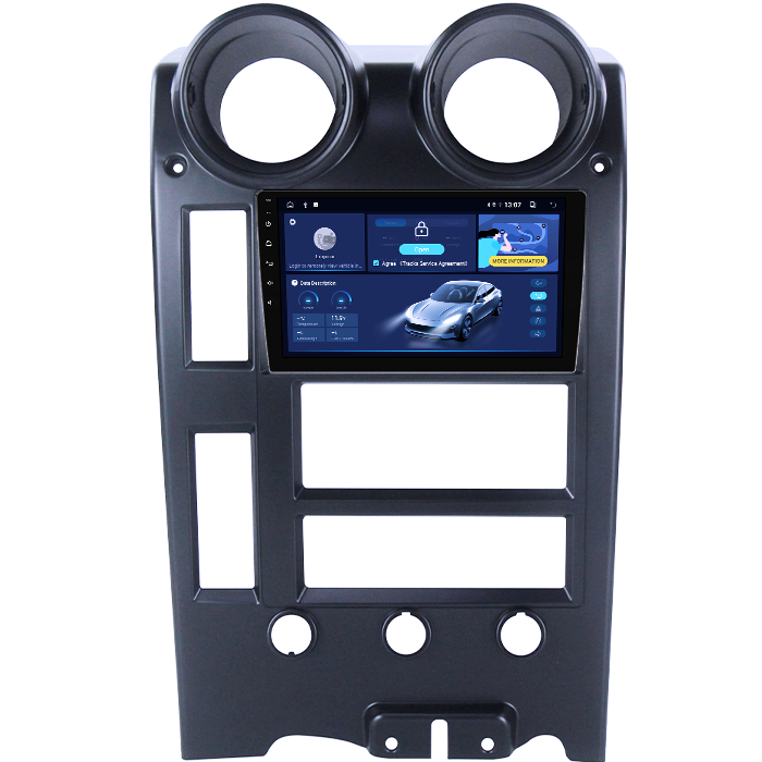 Navigatie dedicata Hummer H2 2002-2007, 4GB RAM 32GB ROM, Octacore, Android 14, Display QLED 9", DSP, Carplay&Android Auto, SIM 4G, Bluetooth, Ventilator Activ [2]