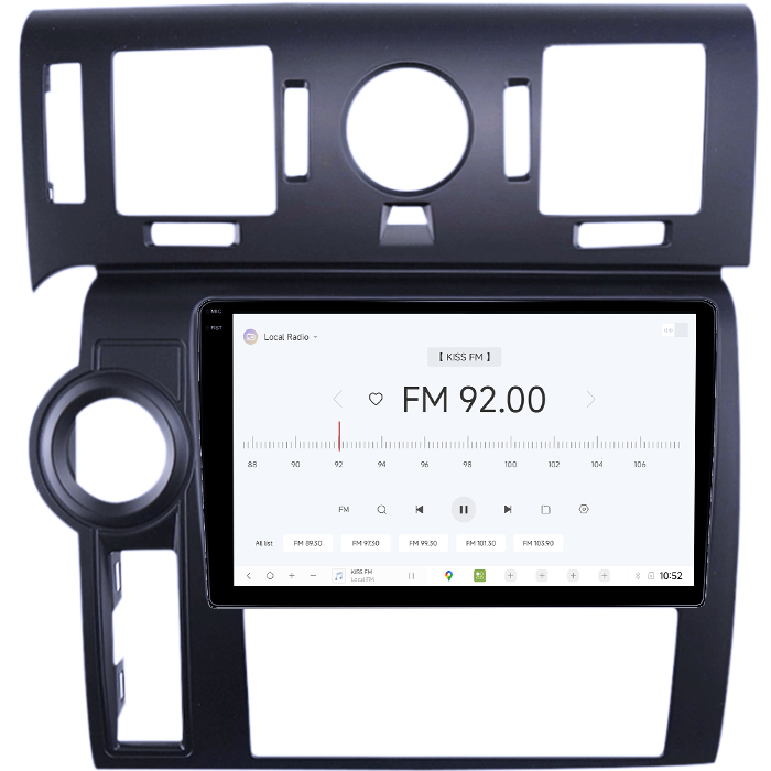 Navigatie dedicata Hummer H2 2007-2009, DUDU3, 4GB RAM 64GB ROM, Octacore, Platforma 8581, Android, Display QLED 9", DSP, Carplay&AndroidAuto [4]