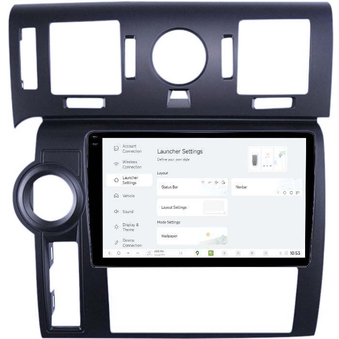 Navigatie dedicata Hummer H2 2007-2009, DUDU3, 4GB RAM 64GB ROM, Octacore, Platforma 8581, Android, Display QLED 9", DSP, Carplay&AndroidAuto [5]