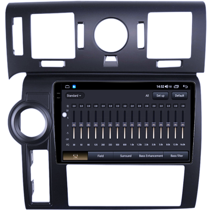 Navigatie dedicata Hummer H2 2007-2009, 4GB RAM 32GB ROM, Octacore, Android 14, Display QLED 9", DSP, Carplay&Android Auto, SIM 4G, Bluetooth, Ventilator Activ [2]