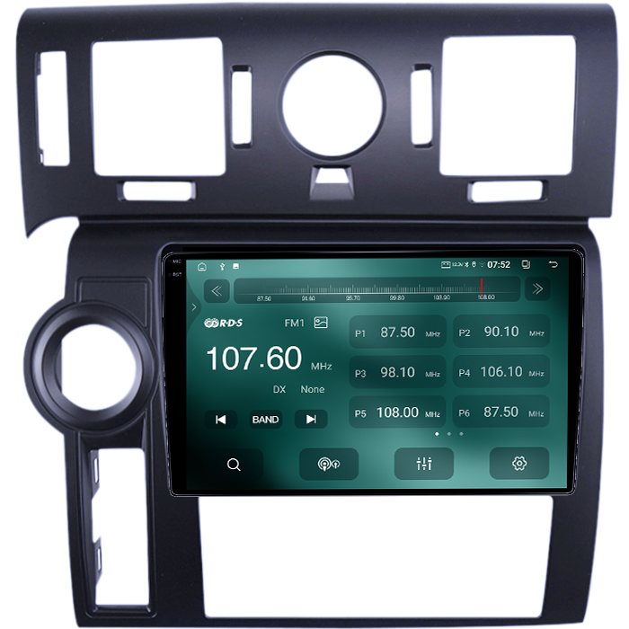 Navigatie dedicata Hummer H2 2007-2009, 4GB RAM 64GB ROM, Quadcore, Android 14, Display QLED 1K 9", DSP, Carplay&Android Auto, Suport camere AHD [3]