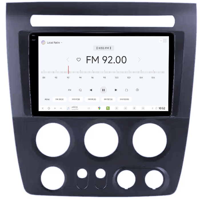 Navigatie dedicata Hummer H3 2005-2010, DUDU3, 4GB RAM 64GB ROM, Octacore, Platforma 8581, Android, Display QLED 9", DSP, Carplay&AndroidAuto [4]