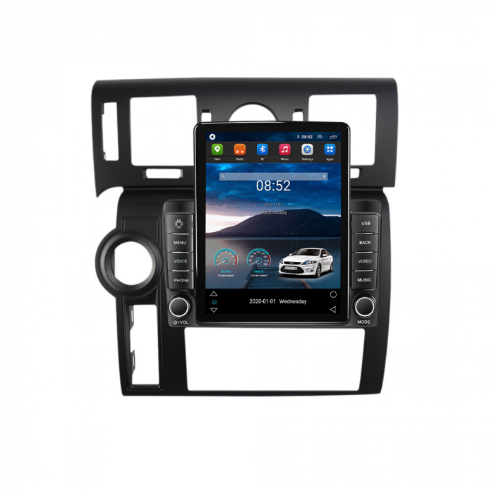Navigatie dedicata Hummer H2 2007-2009 ,Tesla Style, ANDROID 13,Carplay&Android Auto, 10 inch , 8+128GB, Internet, Aplicatii, Waze, GPS [2]