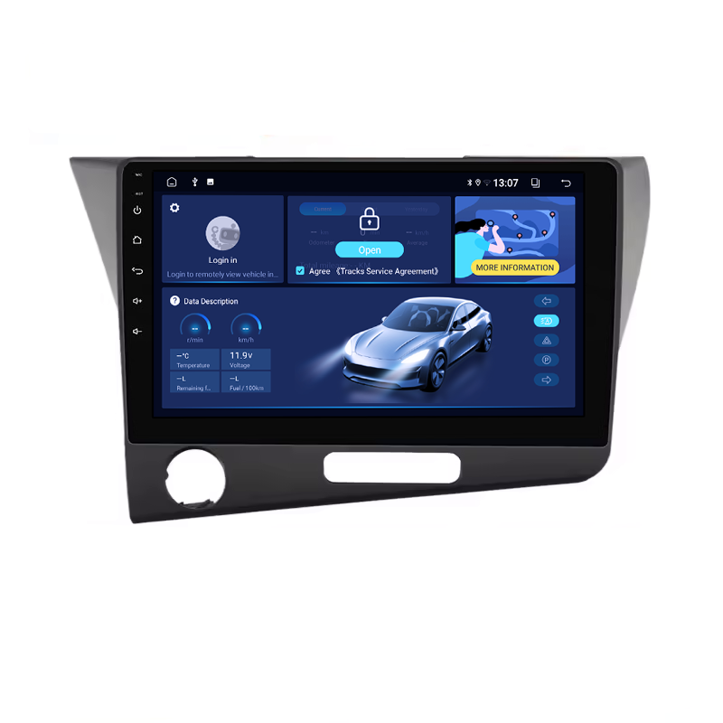 (Resigilata) Navigatie dedicata CR-Z, 2GB RAM 32GB ROM, Quad Core, Display 9" IPS Full HD, Carplay&Android Auto, Android 14, Suport camere AHD [4]