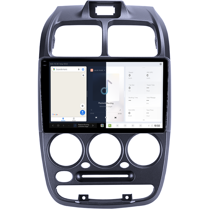 Navigatie dedicata Hyundai Accent 1999, DUDU3, 4GB RAM 64GB ROM, Octacore, Platforma 8581, Android, Display QLED 9", DSP, Carplay&AndroidAuto [2]