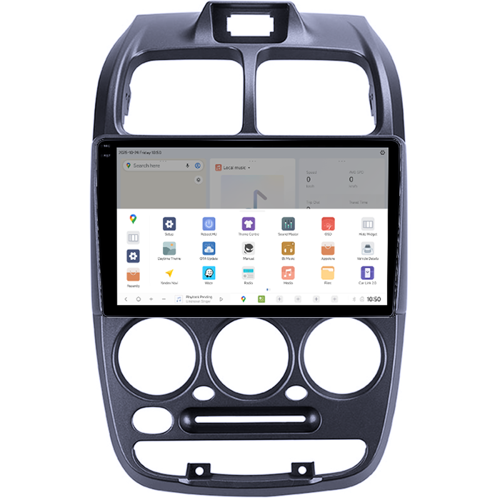 Navigatie dedicata Hyundai Accent 1999, DUDU3, 4GB RAM 64GB ROM, Octacore, Platforma 8581, Android, Display QLED 9", DSP, Carplay&AndroidAuto [3]