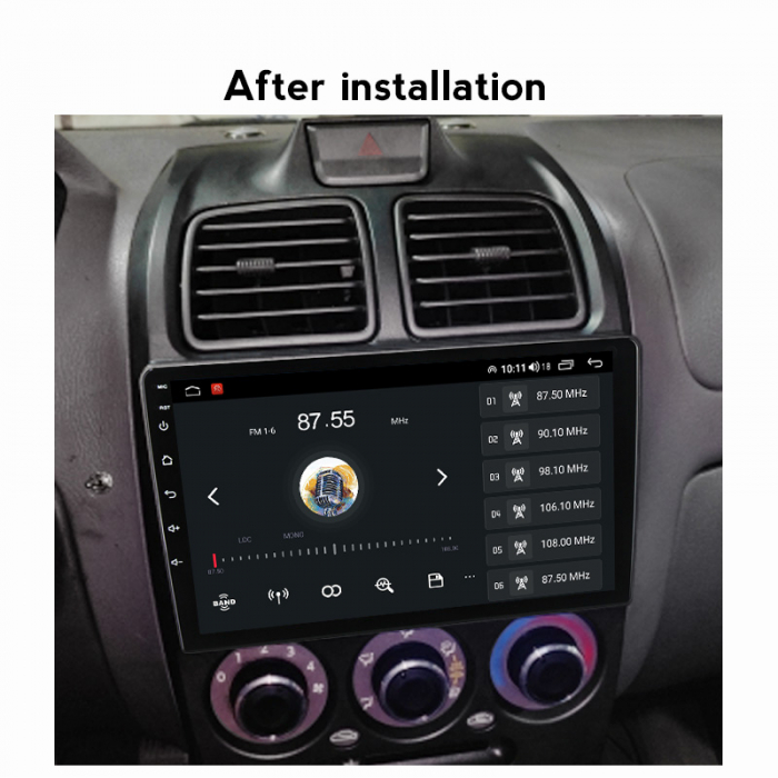 Navigatie dedicata Hyundai Accent 1999 , 4GB RAM 32GB ROM, Octacore, Android 14, Display QLED 9", DSP, Carplay&Android Auto, SIM 4G, Bluetooth, Ventilator Activ [4]
