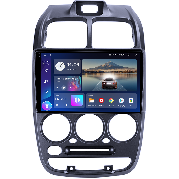 Navigatie dedicata Hyundai Accent 1999, 4GB RAM 64GB ROM, Quadcore, Android 14, Display QLED 1K, 9", DSP, Carplay&Android Auto, Suport camere AHD [2]