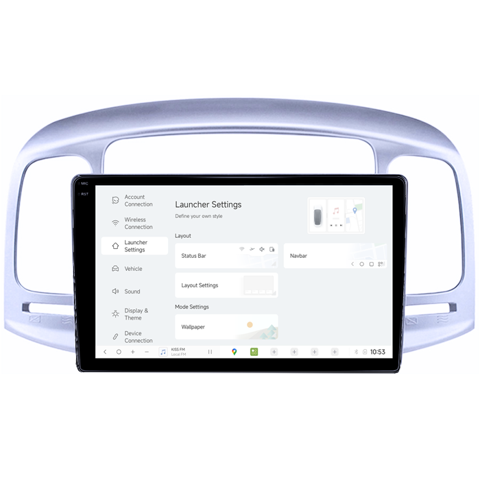 Navigatie dedicata Hyundai Accent 2006-2011, DUDU3, 4GB RAM 64GB ROM, Octacore, Platforma 8581, Android, Display QLED 9", DSP, Carplay&AndroidAuto [5]