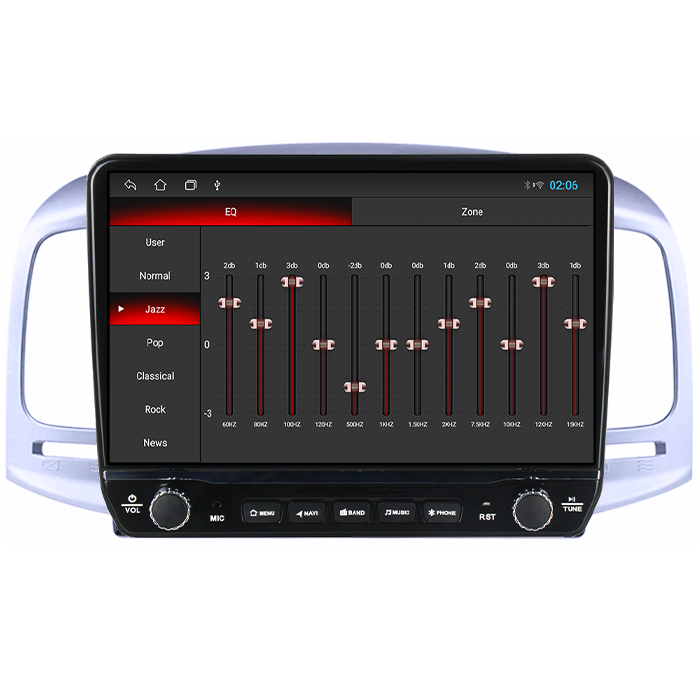Navigatie dedicata Hyundai ACCENT 2006-2011 Tesla cu butoane rotative model 2024, 4GB RAM 64GB ROM, Procesor Quadcore, Android 14, Display QLED 10", DSP, Carplay&Android Auto [7]