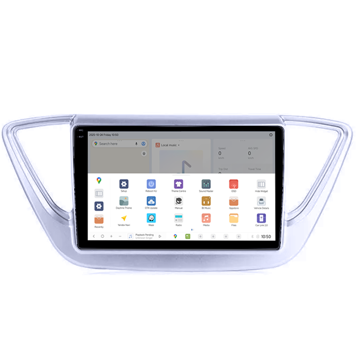 Navigatie dedicata Hyundai Accent 2017-2018, DUDU3, 4GB RAM 64GB ROM, Octacore, Platforma 8581, Android, Display QLED 9", DSP, Carplay&AndroidAuto [3]