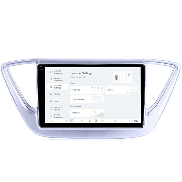 Navigatie dedicata Hyundai Accent 2017-2018, DUDU3, 4GB RAM 64GB ROM, Octacore, Platforma 8581, Android, Display QLED 9", DSP, Carplay&AndroidAuto [5]