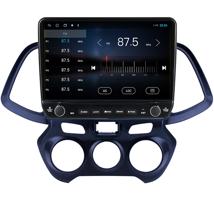 Navigatie dedicata Hyundai Atos 2018+ Tesla cu butoane rotative model 2024, 4GB RAM 64GB ROM, Procesor Quadcore, Android 14, Display QLED 10", DSP, Carplay&Android Auto [2]