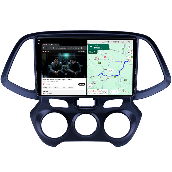 Navigatie dedicata Hyundai Atos 2018+, 4GB RAM 64GB ROM, Quadcore, Android 14, Display QLED 1K, 9", DSP, Carplay&Android Auto, Suport camere AHD [4]
