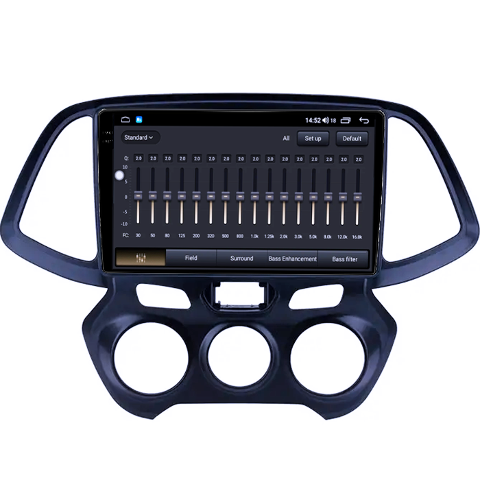 Navigatie dedicata Hyundai Atos 2018+, 8GB RAM 128GB ROM, Octacore, Platforma 7862, Android 14, Display QLED 9" 2K, Suporta camera 360", DSP, Carplay&Android Auto, SIM 4G, Ventilator Activ [2]