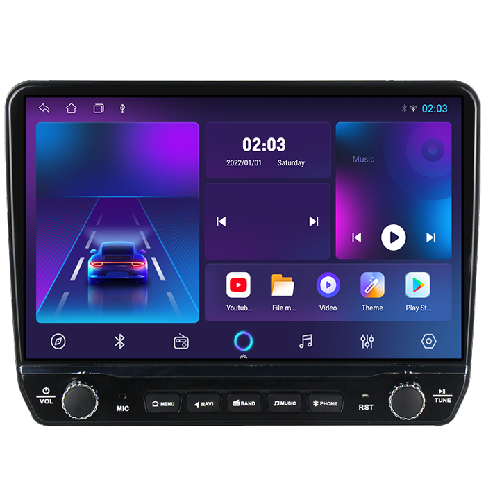 Navigatie dedicata Hyundai AZERA 2006-2010 Tesla cu butoane rotative model 2024, 4GB RAM 64GB ROM, Procesor Quadcore, Android 14, Display QLED 10", DSP, Carplay&Android Auto [6]