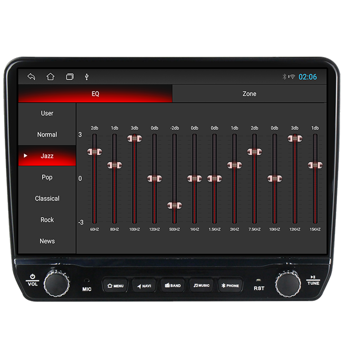 Navigatie dedicata Hyundai AZERA 2006-2010 Tesla cu butoane rotative model 2024, 4GB RAM 64GB ROM, Procesor Quadcore, Android 14, Display QLED 10", DSP, Carplay&Android Auto [3]