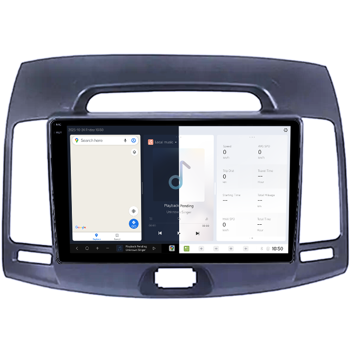Navigatie dedicata Hyundai Elantra 2006-2011, DUDU3, 4GB RAM 64GB ROM, Octacore, Platforma 8581, Android, Display QLED 9", DSP, Carplay&AndroidAuto - Copie [2]