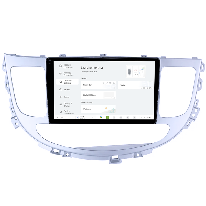 Navigatie dedicata Hyundai Genesis 2008-2013, DUDU3, 4GB RAM 64GB ROM, Octacore, Platforma 8581, Android, Display QLED 9", DSP, Carplay&AndroidAuto [5]