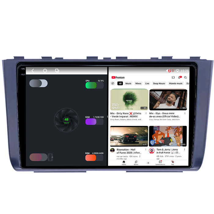 Navigatie dedicata Hyundai Creta 2 IX25 2021, 4GB RAM 64GB ROM, Procesor Qualcomm Octacore, Android 14, Rezolutie 2K, Display QLED 9", DSP, Carplay&Android Auto, SIM 4G [3]
