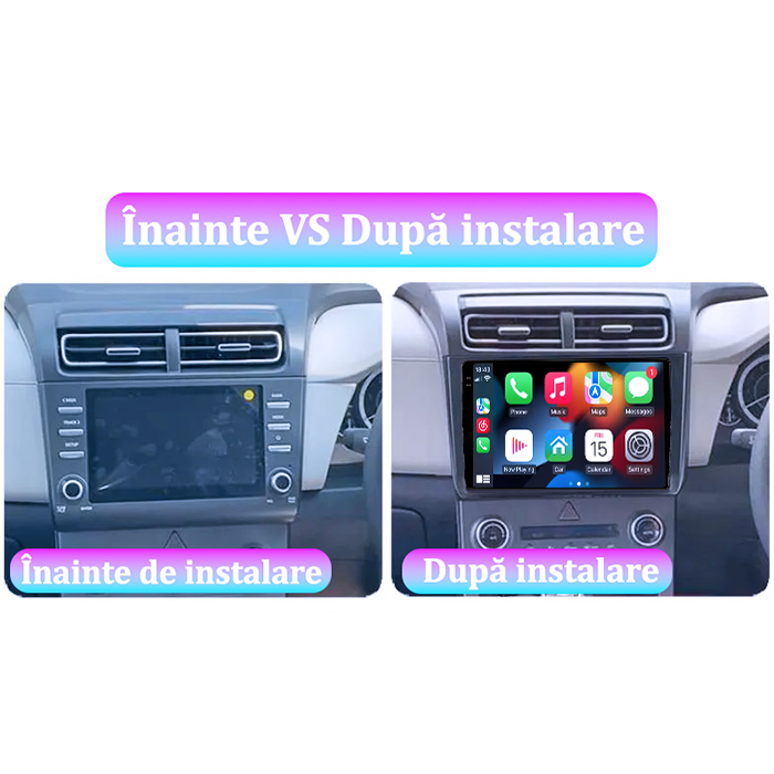 Navigatie dedicata Hyundai Creta 2 IX25 2021, 4GB RAM 64GB ROM, Procesor Qualcomm Octacore, Android 14, Rezolutie 2K, Display QLED 9", DSP, Carplay&Android Auto, SIM 4G [6]