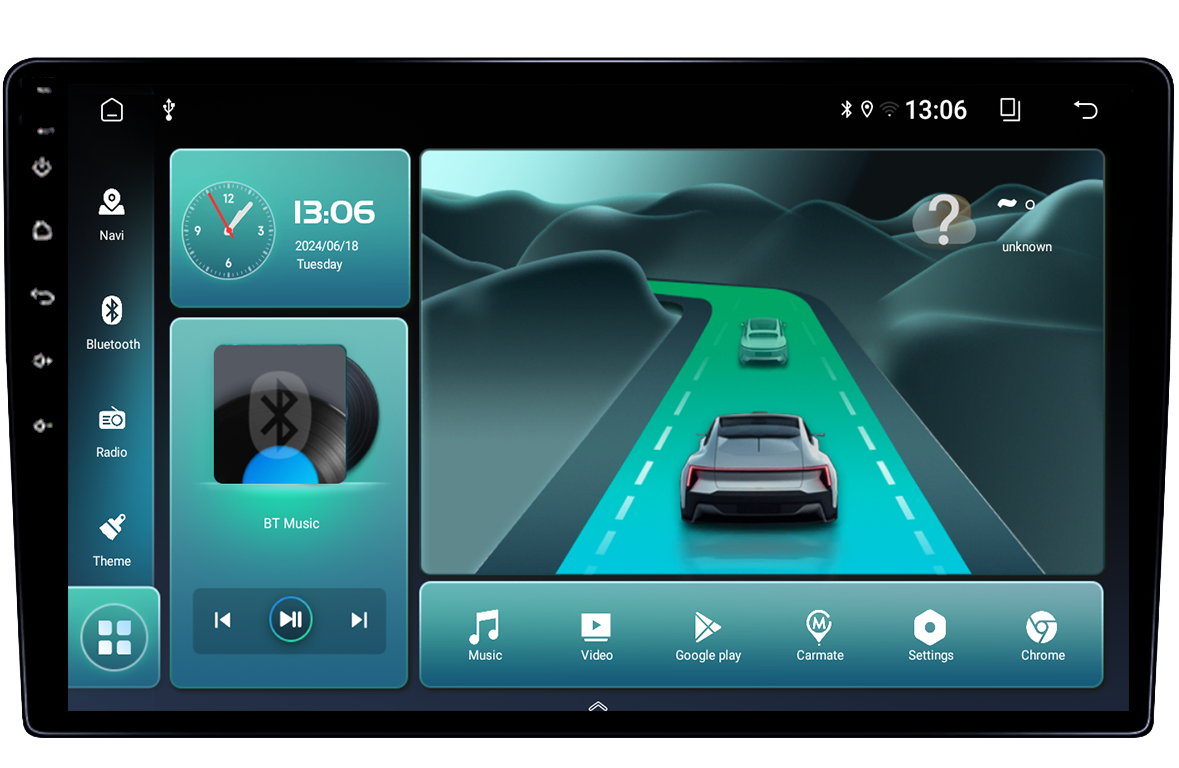 Navigatie dedicata Hyundai Elantra 2002-2006, 4GB RAM 64GB ROM, Quad Core, Display 9" QLED  Carplay, Android 14, Bluetooth, Magazin Play, Suport Camere AHD [2]