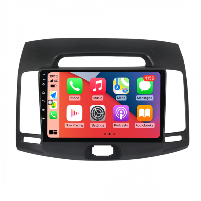 Navigatie dedicata Hyundai Elantra 2006-2011, 4 GB RAM 32 ROM, Android 13, Display QLED, 9", DSP, Carplay, Android Auto, Internet, Youtube , Waze , WI-FI , USB , Bluetooth [4]