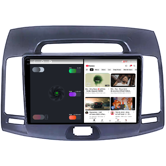 Navigatie dedicata Hyundai Elantra 2006-2011, 4GB RAM 64GB ROM, Procesor Qualcomm Octacore, Android 14, Rezolutie 2K, Display QLED 9", DSP, Carplay&Android Auto, SIM 4G [4]