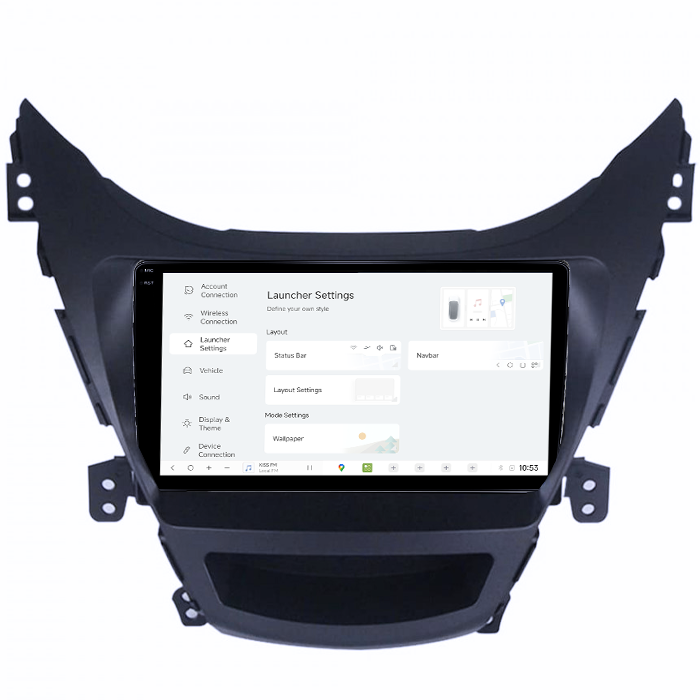 Navigatie dedicata Hyundai Elantra 2011-2016, DUDU3, 4GB RAM 64GB ROM, Octacore, Platforma 8581, Android, Display QLED 9", DSP, Carplay&AndroidAuto [5]