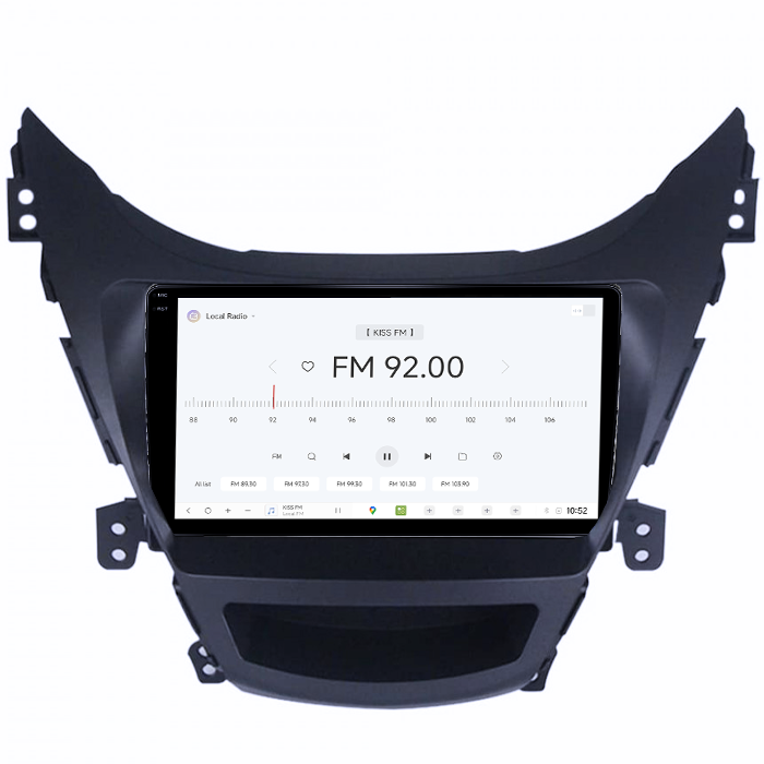Navigatie dedicata Hyundai Elantra 2011-2016, DUDU3, 4GB RAM 64GB ROM, Octacore, Platforma 8581, Android, Display QLED 9", DSP, Carplay&AndroidAuto [4]